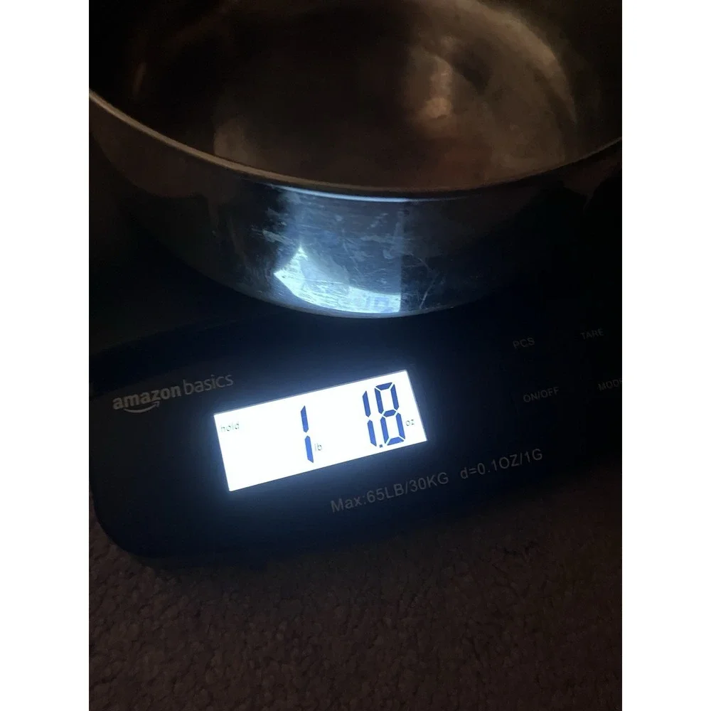 Vintage Ekco Stainless Steel Saucepan Copper Bottom Pan Made in USA Model 1912